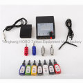 Long Life Tattoo Kit 3 Guns Type Tattoo Machine Power Supply